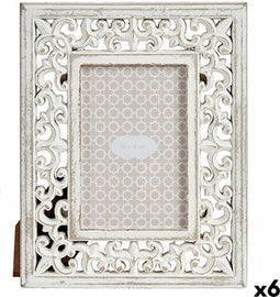 Fotolijsten Wit Hout MDF 19,6 x 24,5 x 1 cm (6 Stuks)