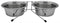 Happy Pet Voerbak 2st Met Onderstel - 13.5 CM