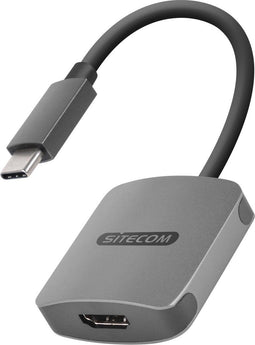 Sitecom CN-372 - USB-C naar HDMI Adapter - 4K Ultra HD - Grijs