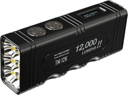 Nitecore TM12K - Zaklamp Oplaadbaar - 12000 lumen - Zwart