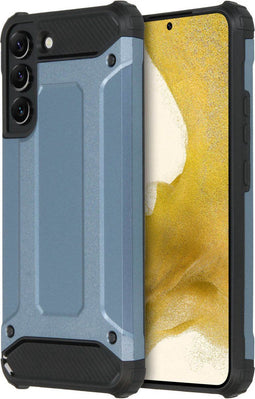 iMoshion Hoesje Geschikt voor Samsung Galaxy S22 Plus Hoesje - iMoshion Rugged Xtreme Backcover - Blauw