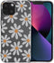 imoshion Hoesje Geschikt voor iPhone 13 Mini Hoesje Siliconen - imoshion Design hoesje - Meerkleurig / Daisy Flower