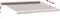 vidaXL - Luifel - handmatig - uittrekbaar - met - LED - 500x300 - cm - bruin
