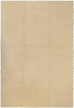 vidaXL - Vloerkleed - rechthoekig - 80x160 - cm - katoen - naturel