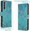 iMoshion Hoesje Geschikt voor Samsung Galaxy S23 Plus Hoesje Met Pasjeshouder - iMoshion Design Softcase Bookcase - Blauw / Blue Graphic