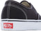 Vans - Unisex Sneakers Authentic - Zwart - Maat 39