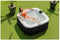 SUN SPA Gelamineerde vierkante opblaasbare spa - 4 personen - 1, 55 x H 0, 65 m