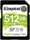 Kingston Canvas Select Plus - SDXC 512GB - UHS-I Klasse 10 - 100 MB/s - Zwart