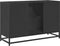 vidaXL - Wastafelkast - 90x33x60 - cm - bewerkt - hout - zwart