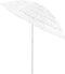 vidaXL - Strandparasol - Hawaï - 240 - cm - wit