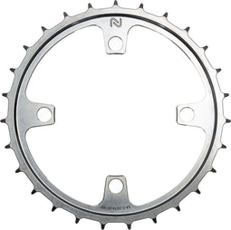 Kettingblad 46T Enduo Cargo 4-B 104-BCD Cl-45.5 / 53.0 - zilver