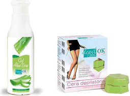 Ontharingswax Lichaam Depil Ok Aloë Vera (1 kg)