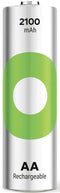 GP GPRCK210AA112C4 - Oplaadbare NiMH AA-batterij - 2100 mAh - Duurzaam (4 stuks)