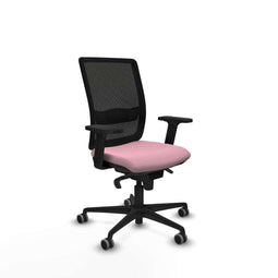 Piqueras y Crespo 2D036G0 - Bureaustoel - Verstelbare hoogte met armleuning - Roze