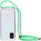 Mobiparts Galaxy A21s (2020) - Lanyard Case - Verstelbaar koord - Groen