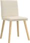 vidaXL - Eetkamerstoelen - 2 - st - linnen