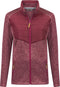 Life Line Willemijn Fleecevest Dames Bordeaux Maat S