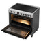 ETNA FI590RVS - Inductiefornuis 5 kookzones 105 liter RVS