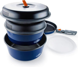 GSI Bugaboo Base Camper kookset klein blauw/zwart