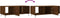 vidaXL - Salontafel - 102x50x40 - cm - bewerkt - hout - bruin - eikenkleur