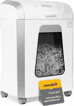 Powershred FS-12C - Papierversnipperaar - 12 vellen P4 - wit