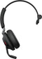 Jabra Evolve2 65 MS Mono - Bluetooth Headset - Draadloos - Ruisisolatie - Zwart