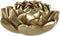 Decoratieve figuren DKD Home Decor Bloem Gouden Hars (18 x 18,5 x 7,2 cm)