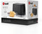 Toaster Broodrooster Retro - Zwart - Model 2024 - Vintage Geroosterd brood Toaster - met Cool Wall, Ontdooi en Opwarmfunctie