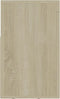vidaXL - Tv-meubel - 120x30x50 - cm - bewerkt - hout - sonoma - eikenkleurig