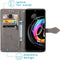 iMoshion Hoesje Geschikt voor Motorola Edge 20 Lite Hoesje Met Pasjeshouder - iMoshion Mandala Bookcase - Grijs