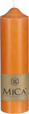 Mica Decorations Kaars - H25 x Ø7 cm - Oranje