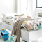 Dekbedovertrek set HappyFriday Moshi Moshi Woodland Multicolour Bed van 105 2 Onderdelen