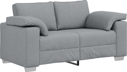 vidaXL - Loveseat - - - Lichtgrijs - - - 120 - cm - - - Stof