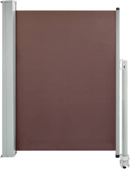 vidaXL - Tuinscherm - uittrekbaar - 100x300 - cm - bruin