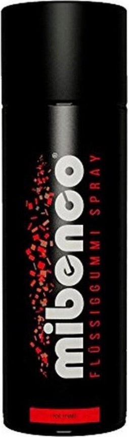 Vloeibaar rubber voor auto's Mibenco Rood 400 ml