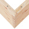 vidaXL - Plantenbak - 110x60x68,5 - cm - massief - grenenhout