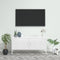 vidaXL - Tv-meubel - 105x35x50 - cm - staal - wit