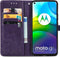 iMoshion Hoesje Geschikt voor Motorola Moto G9 Power Hoesje Met Pasjeshouder - iMoshion Mandala Bookcase - Blauw