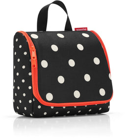 Reisenthel Toiletbag - Toilettas 3L - 1 groot hoofdvak met 4 extra vakken - Mixed Dots