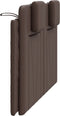 vidaXL - Hoofdbordkussen - 140 - cm - kunstleer - bruin