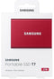 Samsung Portable SSD T7 - Externe SSD 2TB - USB 3.2 Gen2 - Rood
