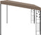 vidaXL - Wandprieel - 4x3x2,5 - m - taupe