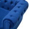CHESTERFIELD - Chesterfield bank - Blauw - Fluweel