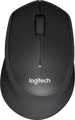 Logitech M330 Silent Plus - Draadloze Muis - 90% stiller - Zwart
