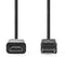 Nedis CCGB37100BK10 - DisplayPort naar HDMI Kabel - 100 cm - Grijs