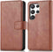 iMoshion Hoesje Geschikt voor Samsung Galaxy S23 Ultra Hoesje Met Pasjeshouder - iMoshion Luxe Bookcase - Bruin