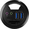 Icy Box IB-HUB1404A - USB Hub - 2x USB 3.2 Gen 1 Type-A 1x USB 3.2 Gen 1 Type-C - Zwart