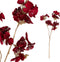 PTMD Hydrangea Flower Hortensia Kunsttak - 33 x 23 x 61 cm - Rood/goud
