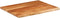 vidaXL - Bureaublad - rechthoek - natuurlijke - rand - 110x80x2,5 - cm - acaciahout