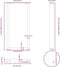 vidaXL - Salontafelpoten - 2 - st - U-vormig - 38x(72-73) - cm - staal - antraciet